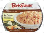 Bob Evans Flavorful Pastas six cheese; pepper jack, cheddar, monterey jack, provolone, mozzarella & romano cheese sauce shells Center Front Picture